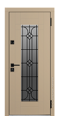 Входная дверь Бенвиль (вид снаружи) - купить в Твери