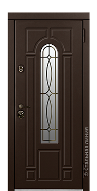 Входная дверь Сабина (вид снаружи) - купить в Твери