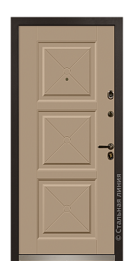 Входная дверь Амальфи (вид изнутри) - купить в Твери